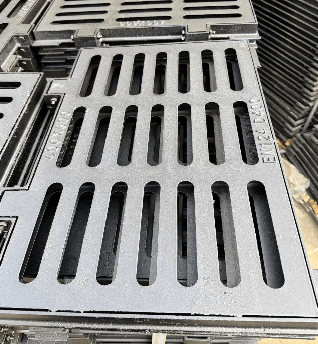 庐江球墨铸铁雨水单篦展示