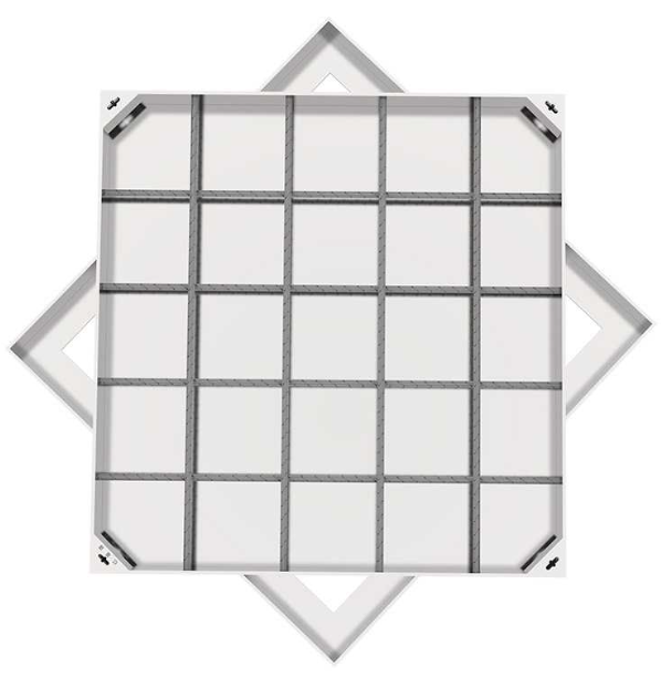 庐江不锈钢方井展示